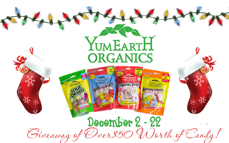 Organic Christmas Candy
 The Perfect Stocking Stuffer WIN $50 Worth of YumEarth