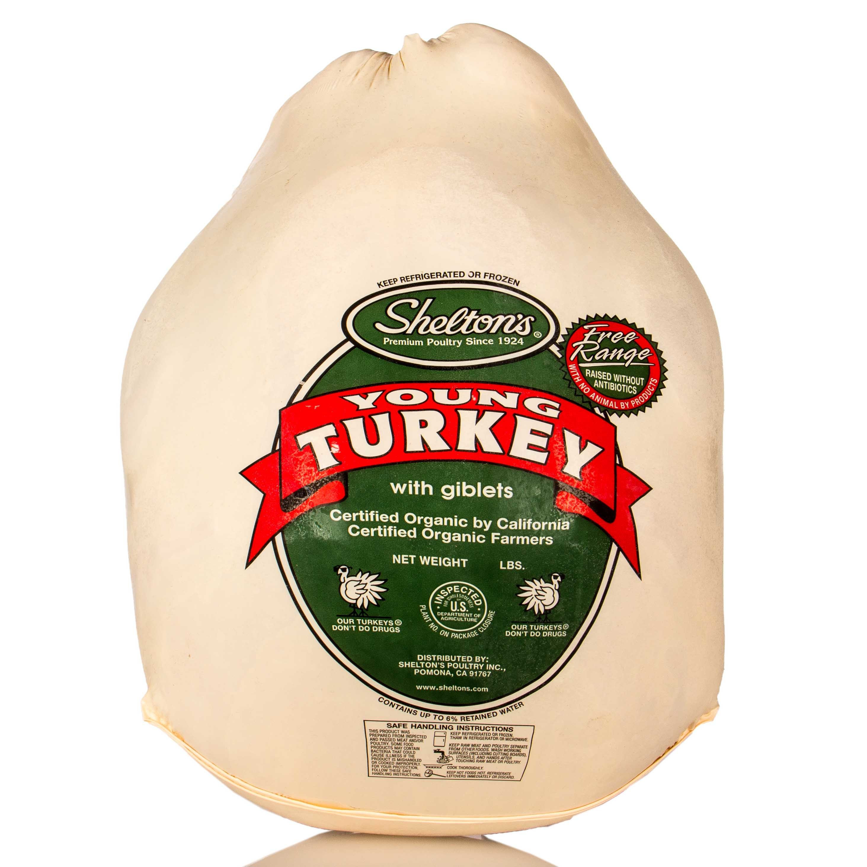 Organic Thanksgiving Turkey
 Frozen US Shelton s Organic Turkey 8 10lbs South Stream