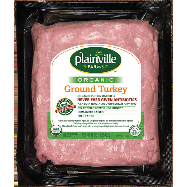 Organic Thanksgiving Turkey
 Organic Ground Turkey