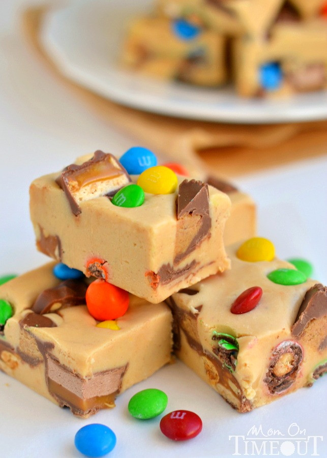 Peanut Butter Christmas Candy
 Peanut Butter Candy Bar Fudge Mom Timeout