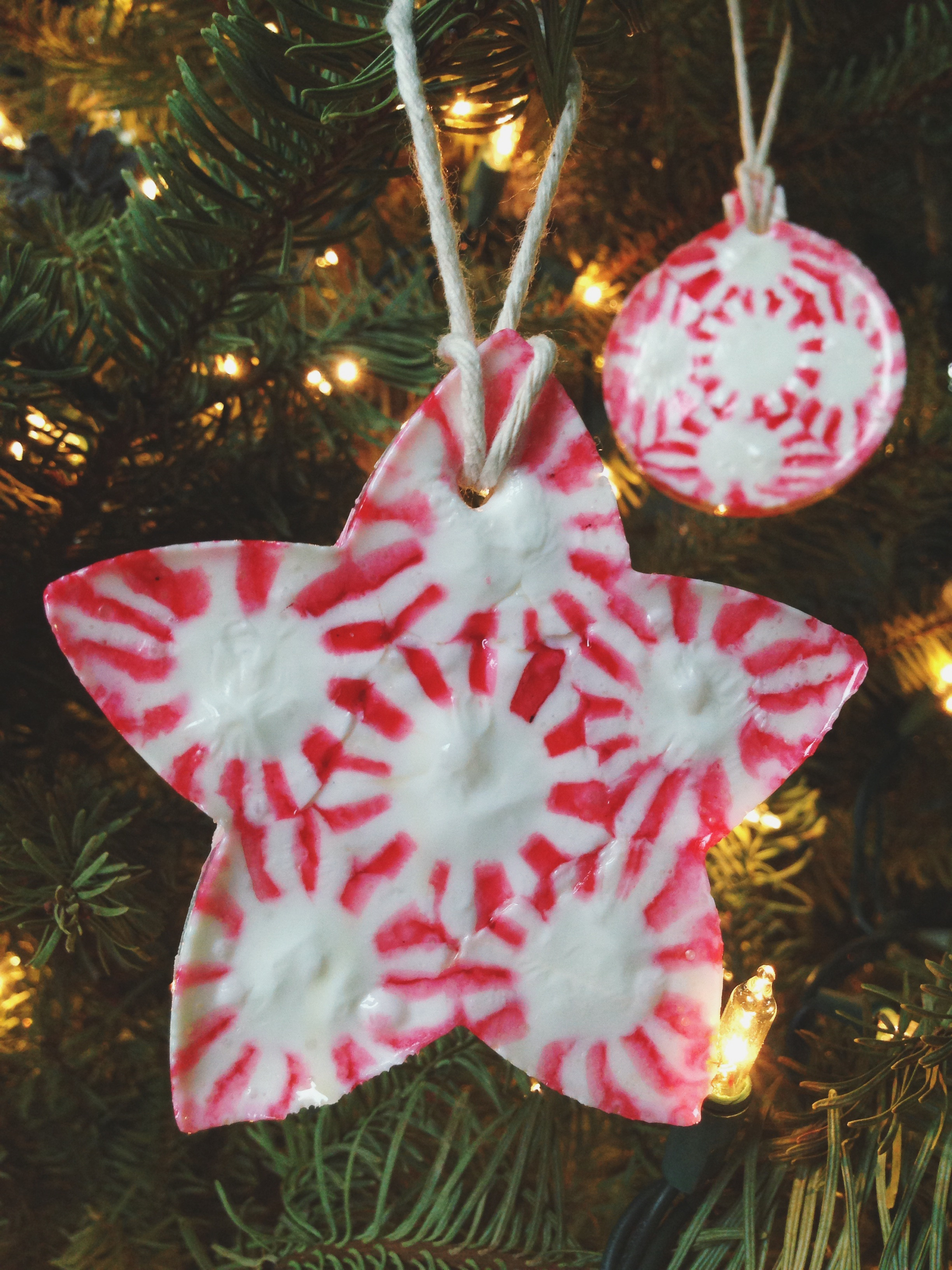 Peppermint Candy Christmas Ornaments
 25 Beautiful Handmade Ornaments