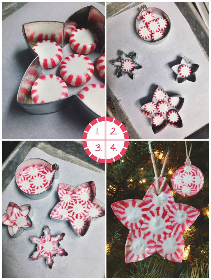 Peppermint Candy Christmas Ornaments
 First Pinterest Review Making Peppermint Candy Ornaments