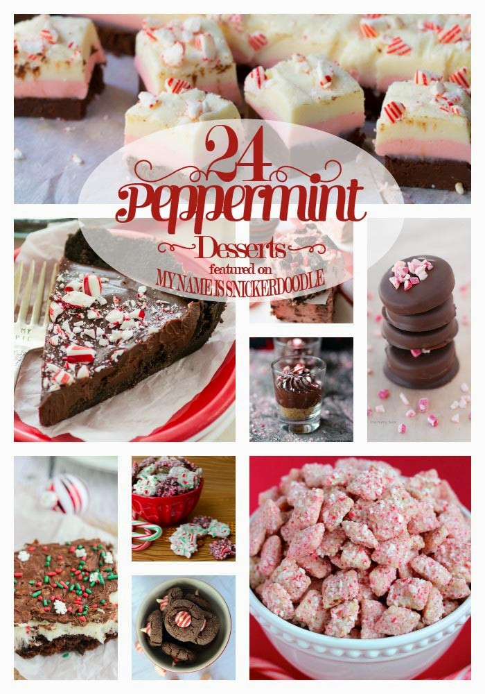 Peppermint Desserts Christmas
 My Name Is Snickerdoodle Peppermint Dessert Recipes For