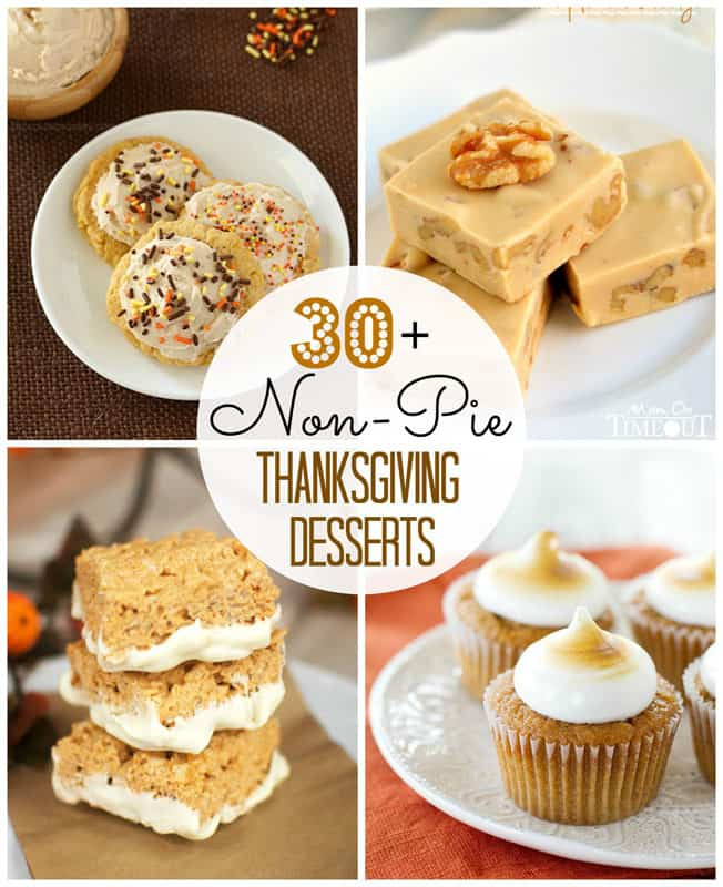 Pies For Thanksgiving Dessert
 30 Non Pie Desserts for Thanksgiving Cupcake Diaries