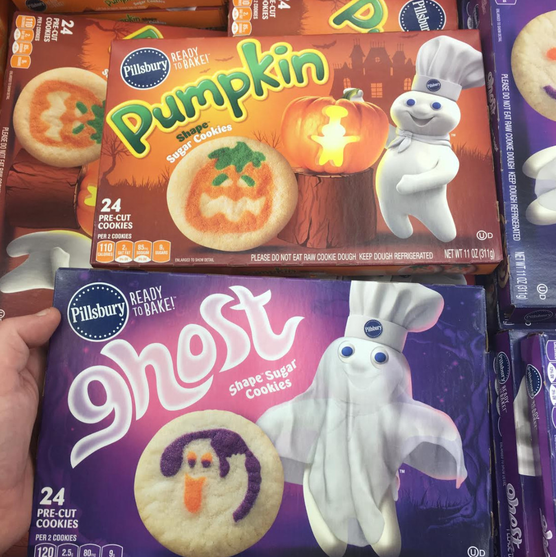 Pillsbury Halloween Themed Cookies