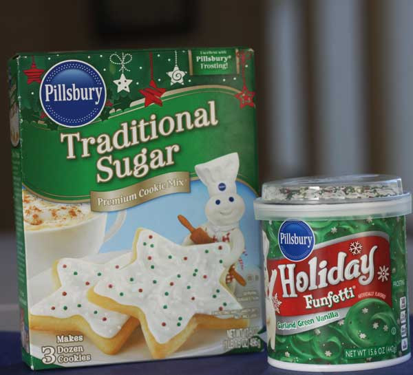 Pillsbury Sugar Cookies Christmas
 Christmas Tree Brownies and Cookies on Sticks More