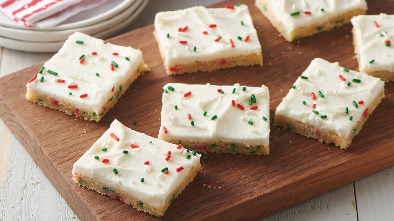 Pillsbury Sugar Cookies Christmas
 Easiest Ever Holiday Sugar Cookie Bars Recipe Pillsbury