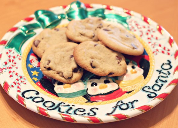 Plate Of Christmas Cookies
 Cookies For Santa Cookie Plate