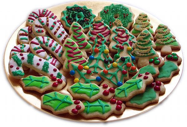 Plate Of Christmas Cookies
 The Boatwright Family Christmas Themed Parties