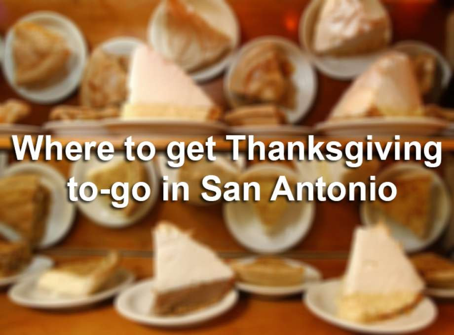 Polly'S Pies Thanksgiving Dinner To Go
 Where to Thanksgiving to go in San Antonio San