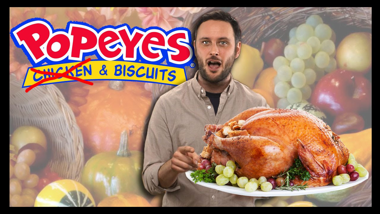 Popeyes Thanksgiving Turkey 2019
 Thanksgiving at Popeyes Food Feeder