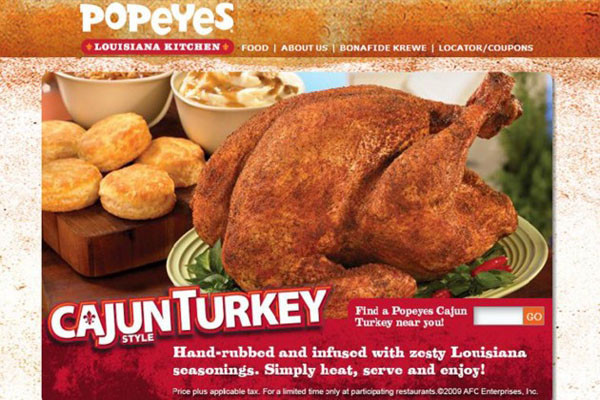Popeyes Thanksgiving Turkey 2019
 Top 11 Thanksgiving Restaurant Dinner Deals