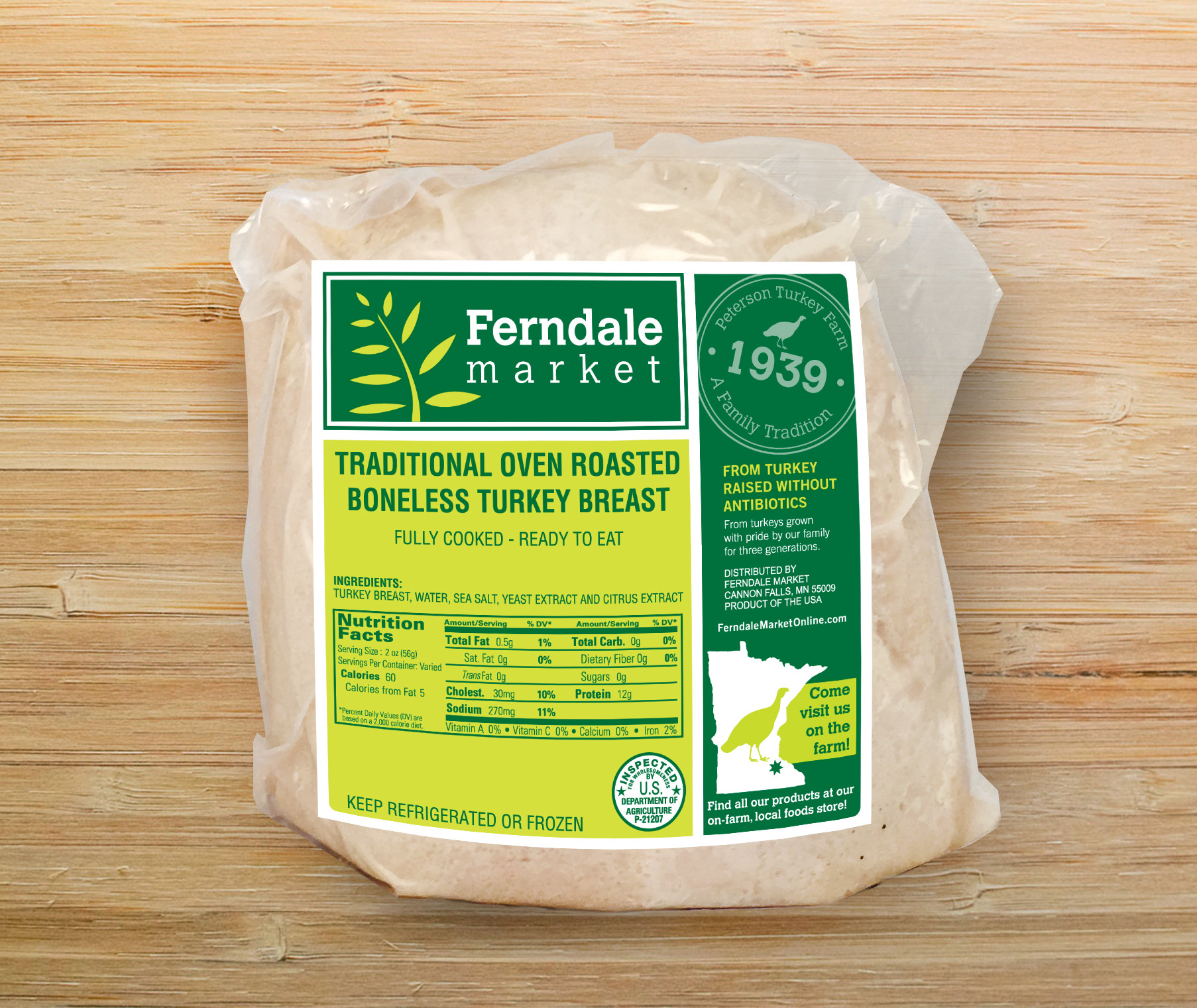 Pre Cooked Thanksgiving Dinner 2019
 New Ferndale Turkey Product Oven Roasted Turkey Breast