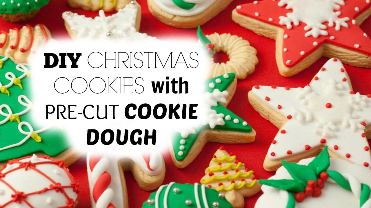 Pre Cut Christmas Cookies
 DIY Homemade Christmas Cookies using Pre Cut Cookie Dough