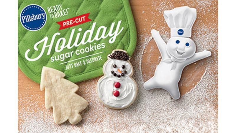 Pre Cut Christmas Cookies
 Pillsbury™ Ready to Bake ™ Pre Cut Holiday Sugar Cookies