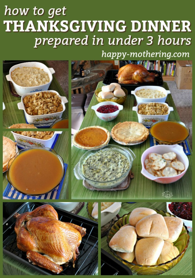 Prepared Turkey Dinners For Thanksgiving
 How to Get Thanksgiving Dinner Prepared in Under 3 Hours