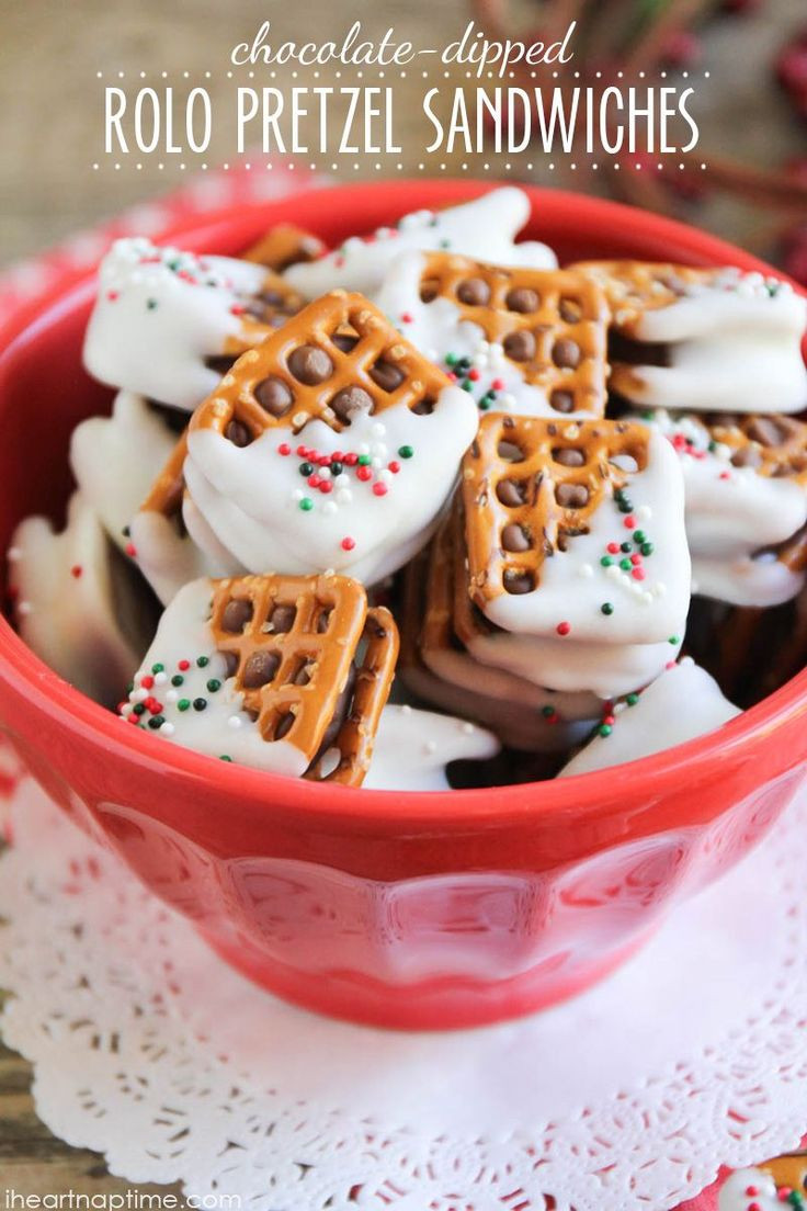 Pretzel Christmas Cookies
 Best 25 Pretzel treats ideas on Pinterest