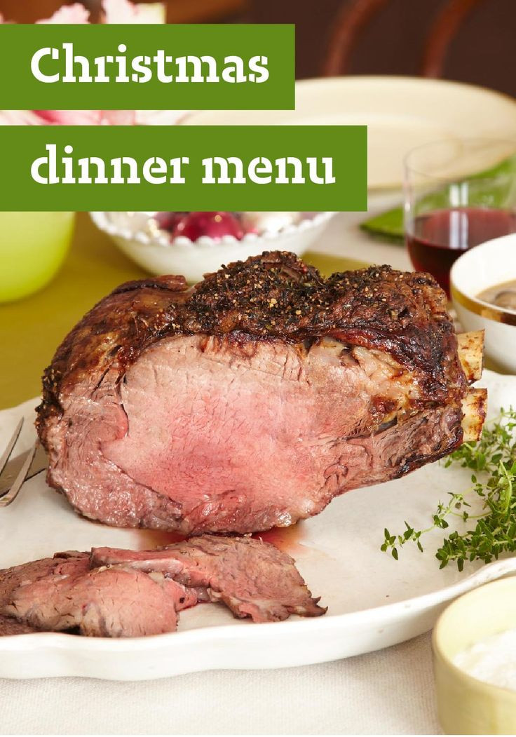 Prime Rib Christmas Dinner Menus
 Christmas Dinner Menu — Is Christmas dinner at your house