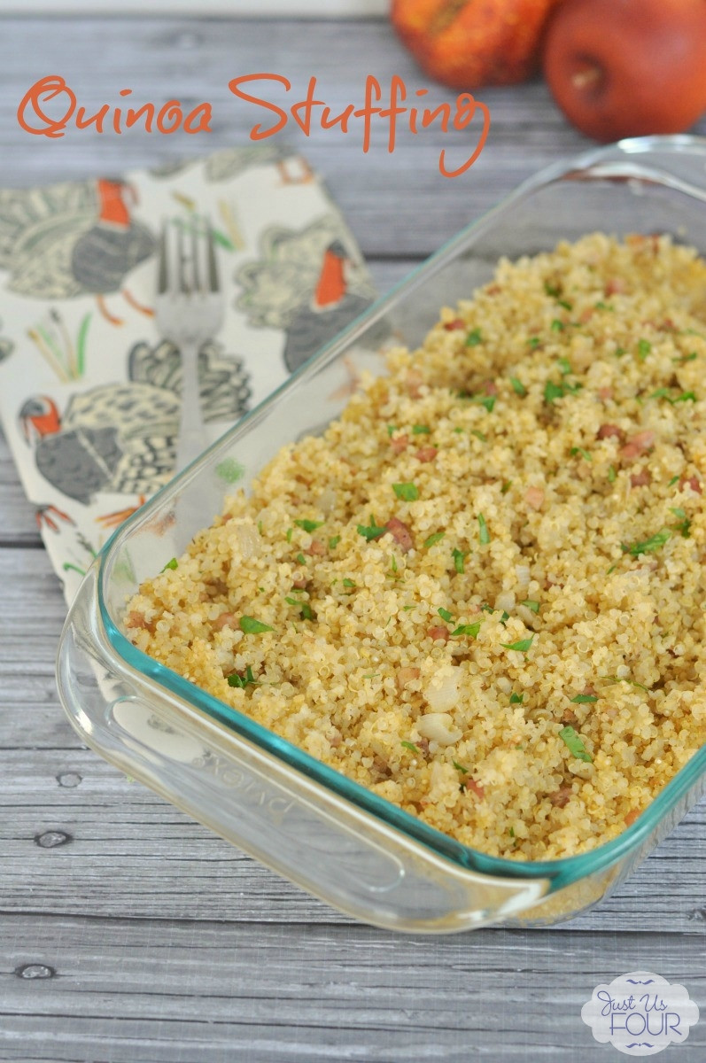 Quinoa Stuffing Thanksgiving
 Thanksgiving Quinoa Stuffing with Pancetta My Suburban