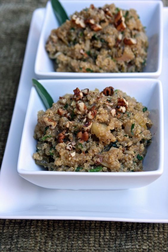 Quinoa Stuffing Thanksgiving
 A gluten free alternative to Thanksgiving bread stuffing