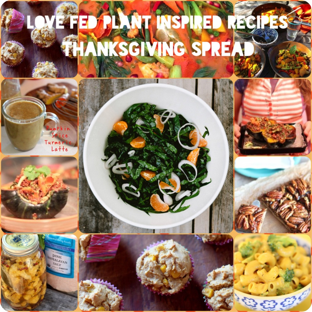 Raw Vegan Thanksgiving Recipes
 Love Fed Plant Inspired Thanksgiving Recipe Roundup