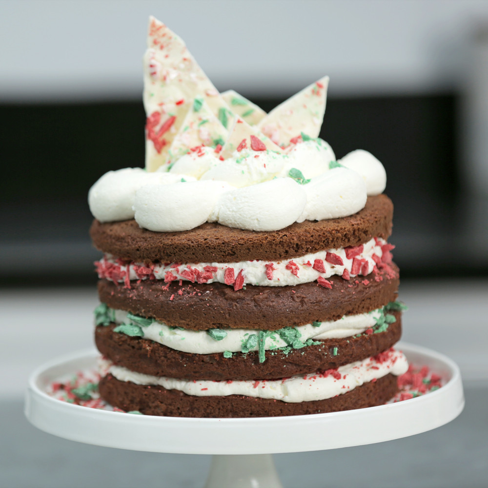 Recipes For Christmas Cakes
 Easy Chocolate Christmas Cake from a Box Recipe