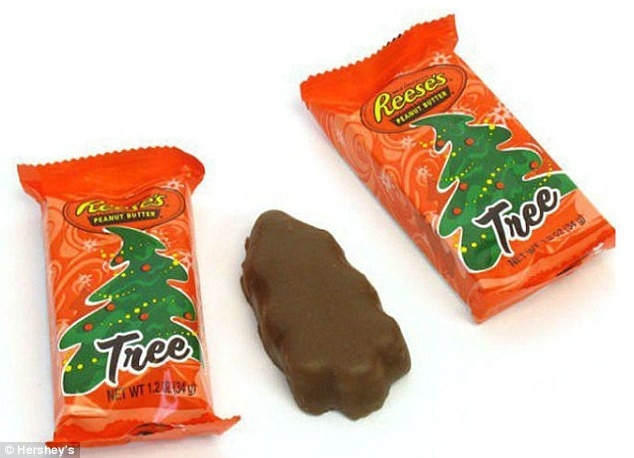 Reese'S Christmas Candy
 Calories In Reese s Peanut Butter Cup Christmas Tree