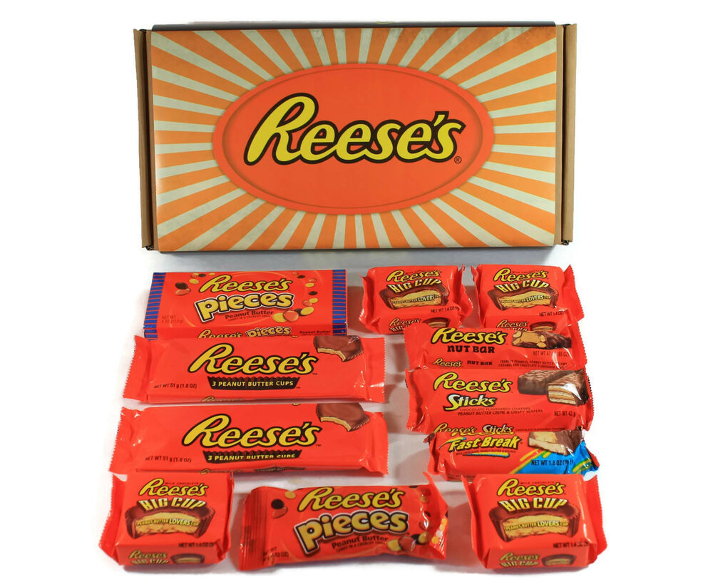 Reese'S Christmas Candy
 Reese s Peanut Butter Chocolate Selection Gift Box Hamper