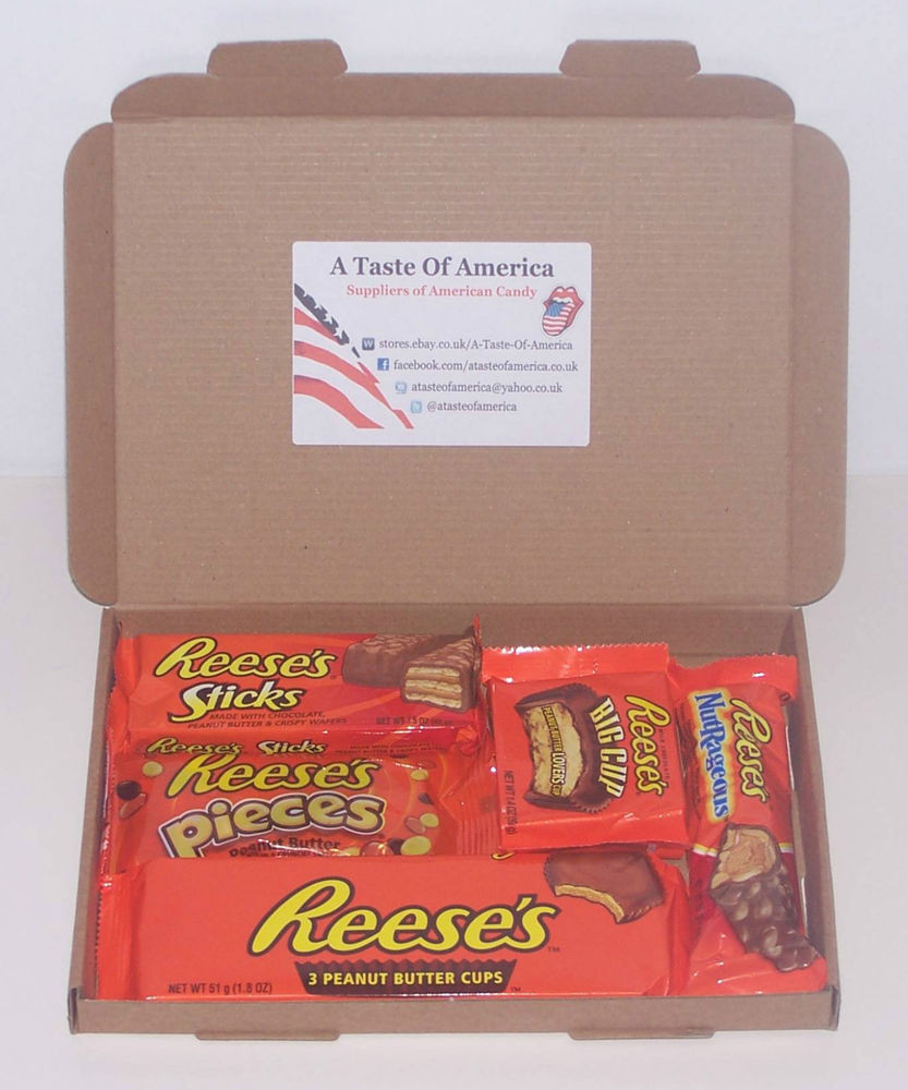 Reese'S Christmas Candy
 Reese s American Candy Gift Box Gift Set American