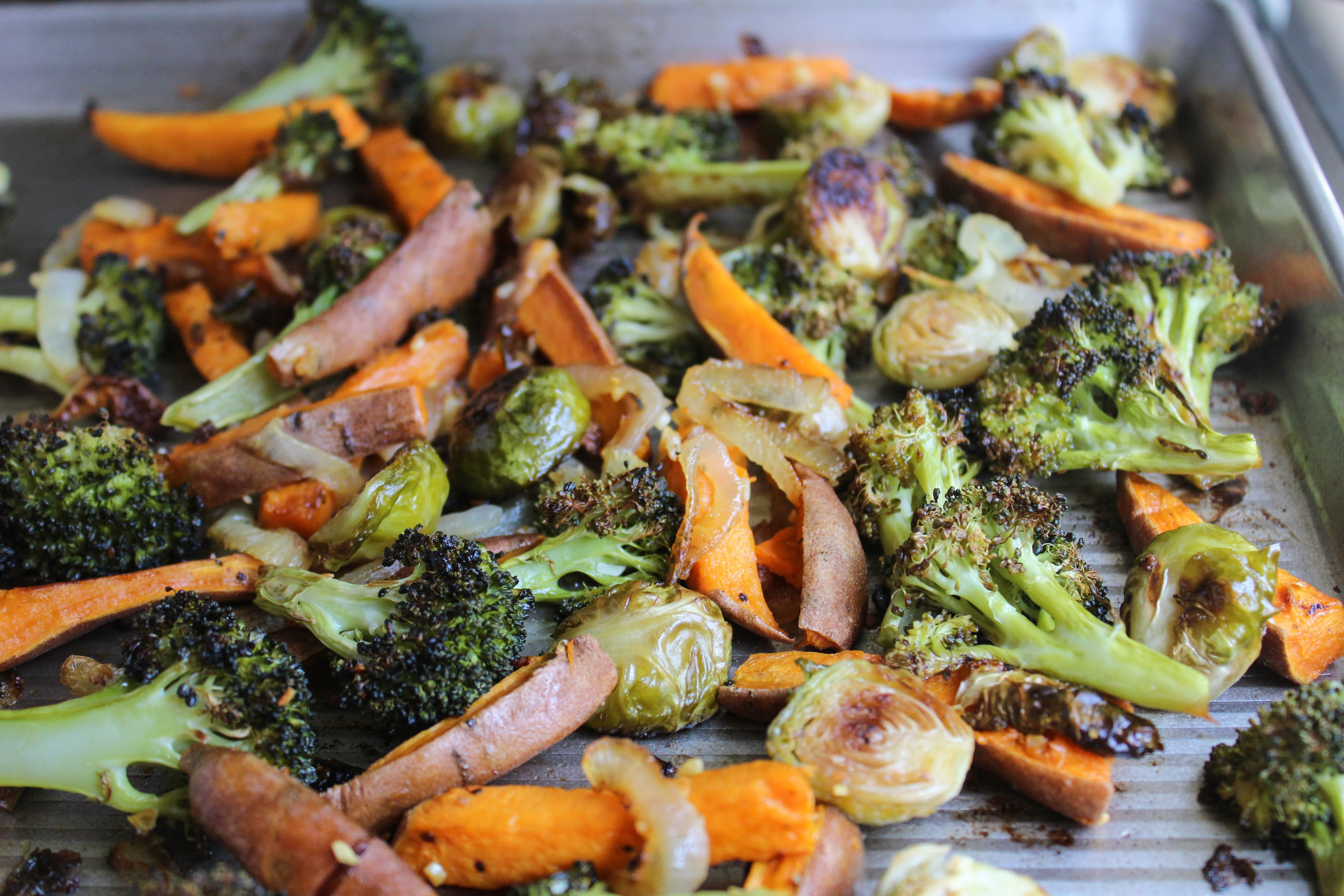 Roasted Fall Vegetables Best Recipes Ever
 The BEST Garlic Roasted Veggies What s The Oven For