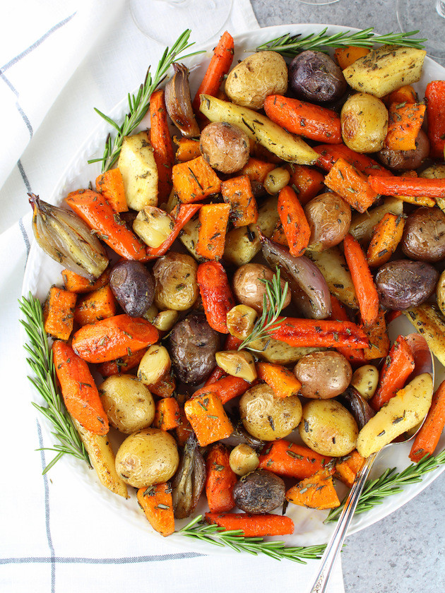 Roasted Fall Vegetables Best Recipes Ever
 Roasted Fall Ve ables with Rosemary