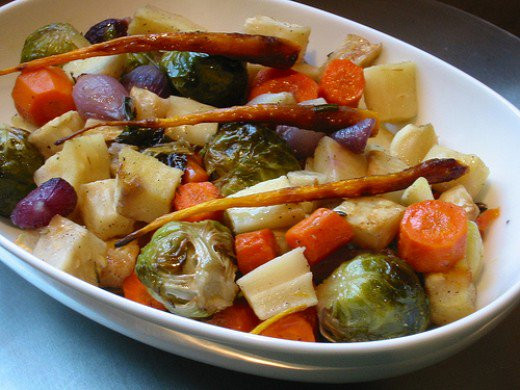 Roasted Root Vegetables Thanksgiving
 How to Roast Root Ve ables Potatoes Carrots Yams