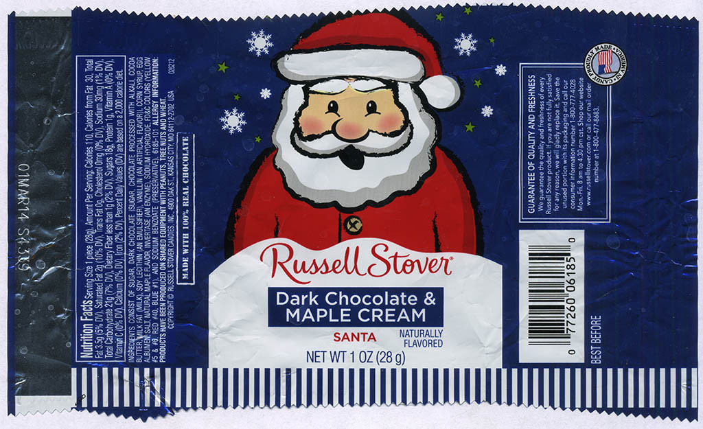 Russell Stover Christmas Candy
 Twelve Days of Christmas The Festive Variety of Russell