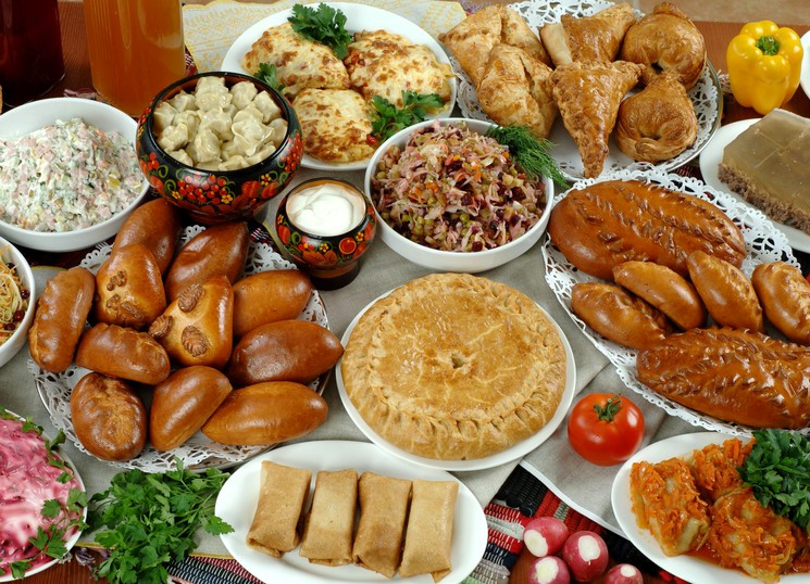 Russian Christmas Dinners
 Christmas menu in 5 world countries Korea France Italy