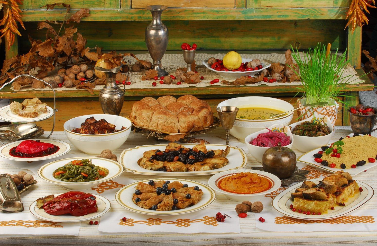 Russian Christmas Dinners
 Orthodox Christmas Eve on January 6th according to Julian