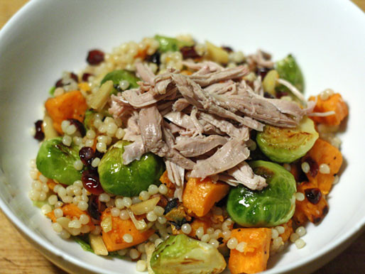 Salad For Thanksgiving Dinner
 Dinner Tonight Thanksgiving Salad with Sweet Potatoes and