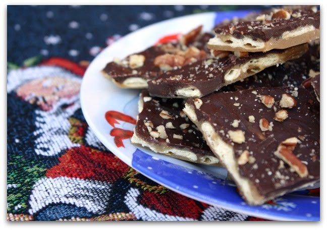 Saltine Cracker Christmas Candy
 Mommy s Kitchen Recipes From my Texas Kitchen Saltine