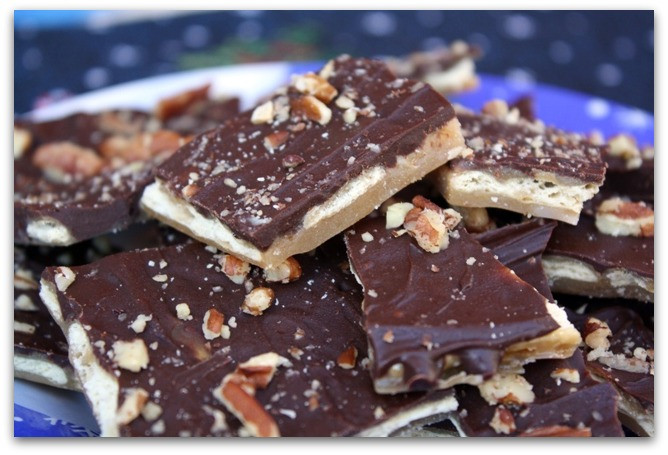 Saltine Cracker Christmas Candy
 Mommy s Kitchen Recipes From my Texas Kitchen Saltine