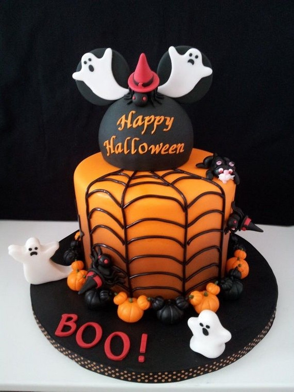 Scarey Halloween Cakes
 Non scary Halloween cake decorations – fun cakes for kids