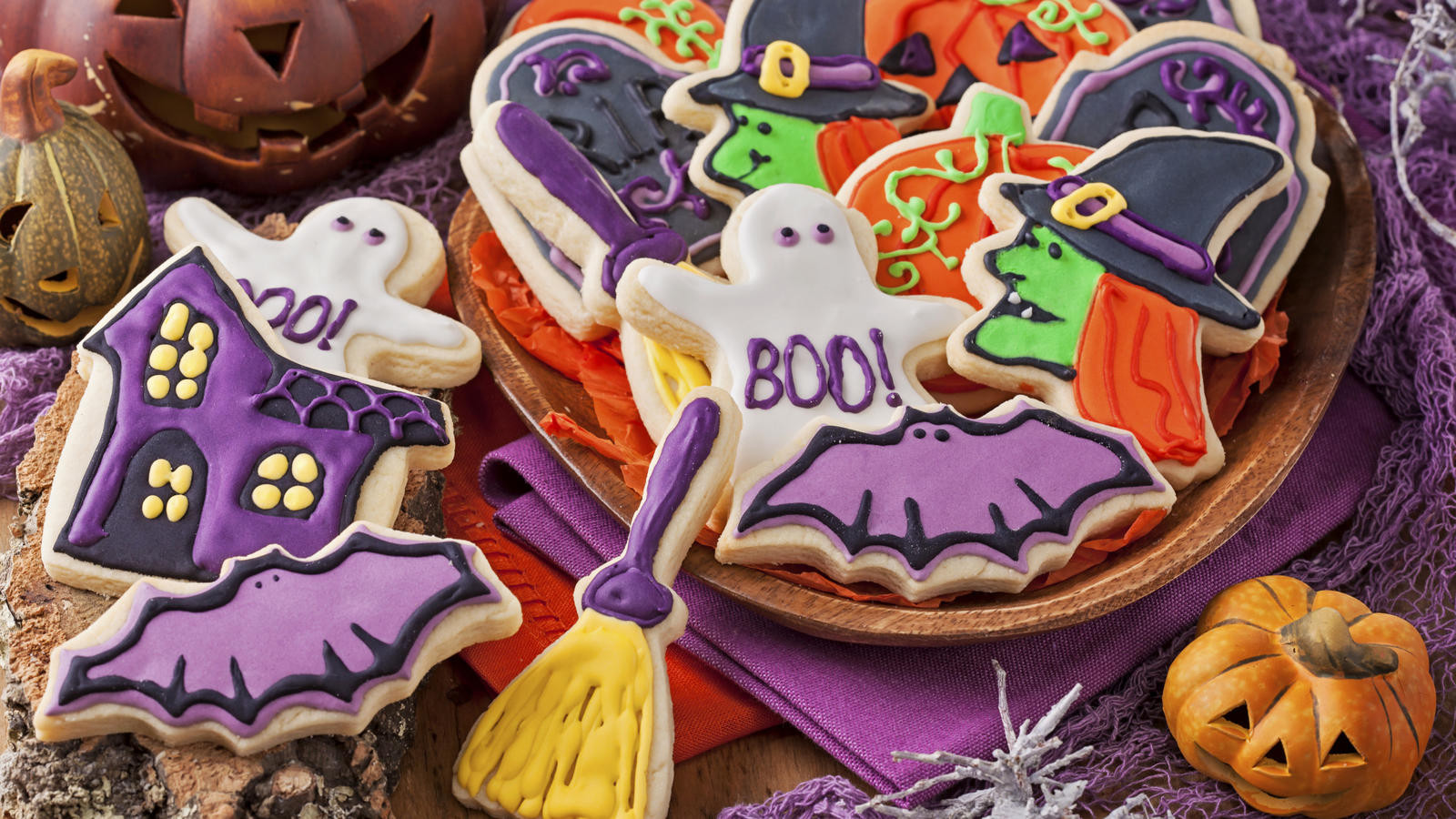 Scary Halloween Cookies
 Spooky Halloween cookies