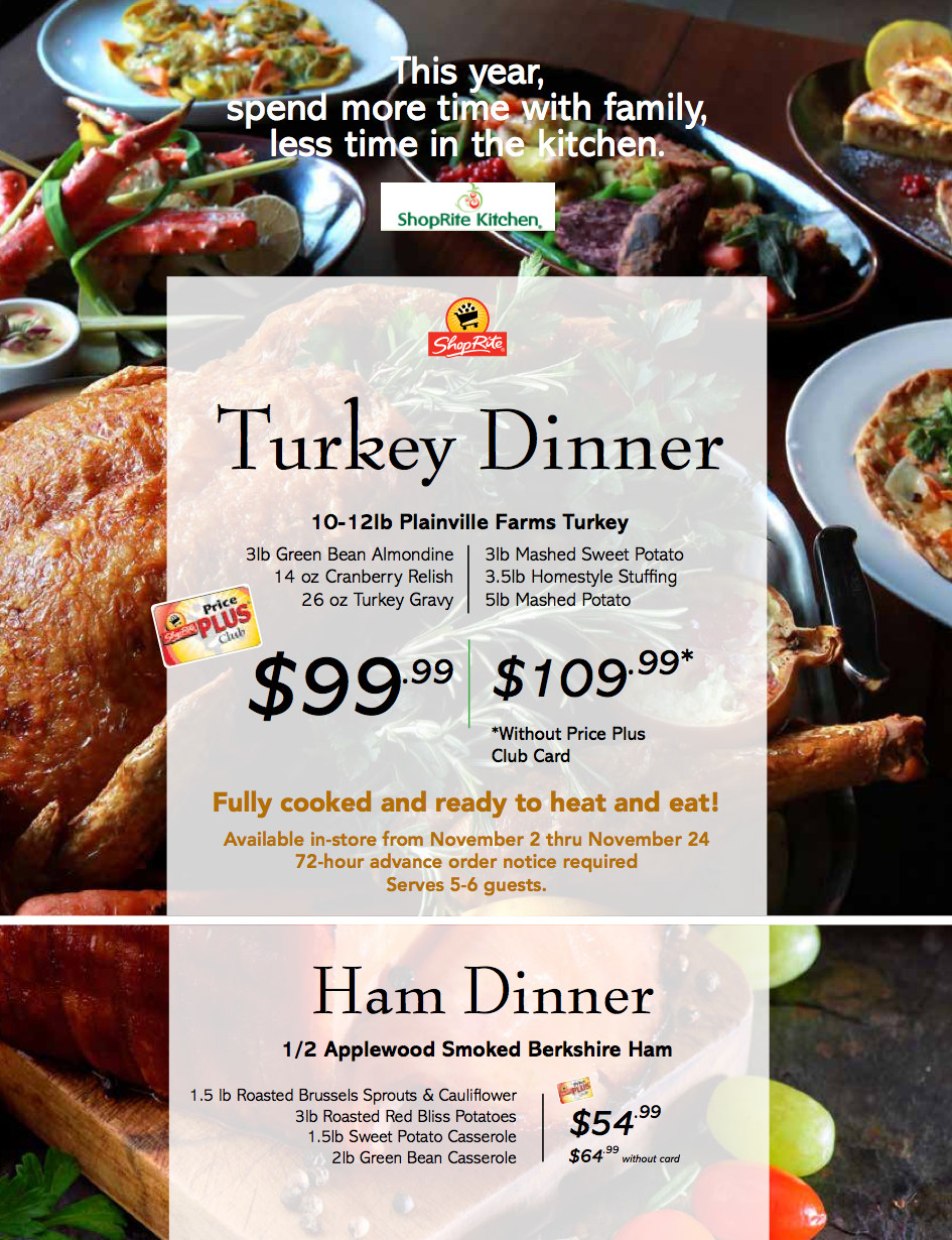 Shoprite Thanksgiving Dinner
 Shoprite Turkey Dinner Campaign on Behance