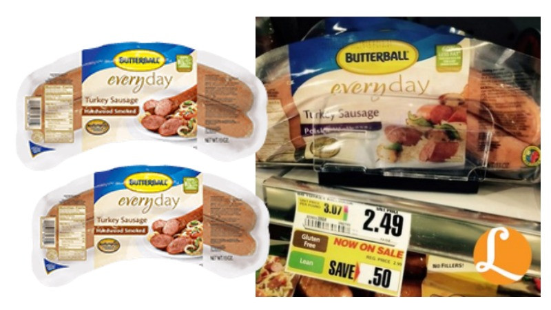 Shoprite Thanksgiving Dinners
 Butterball Coupon Everyday Turkey Sausage $0 99 at