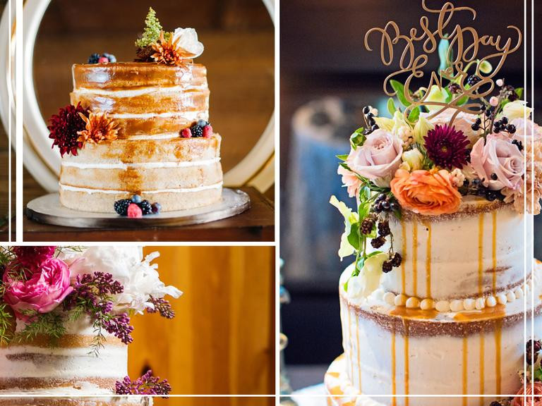 Simple Fall Wedding Cakes
 7 Hot Wedding Trends for Fall
