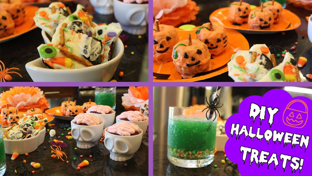Simple Halloween Desserts
 DIY Easy Halloween Treats ♡