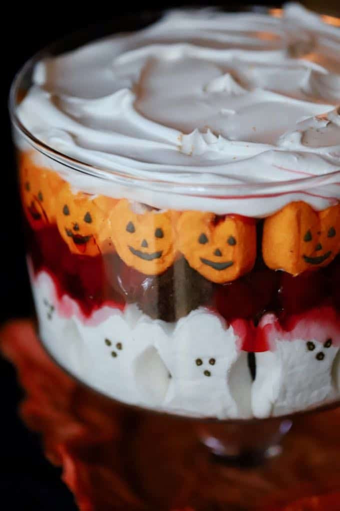 Simple Halloween Desserts
 Easy Halloween Black Forest Trifle