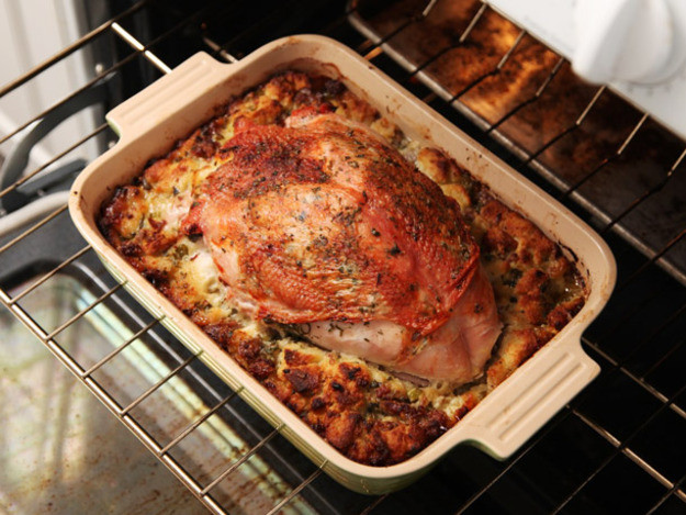Small Thanksgiving Turkey
 Herb Roasted Turkey Breast and Stuffing Thanksgiving for