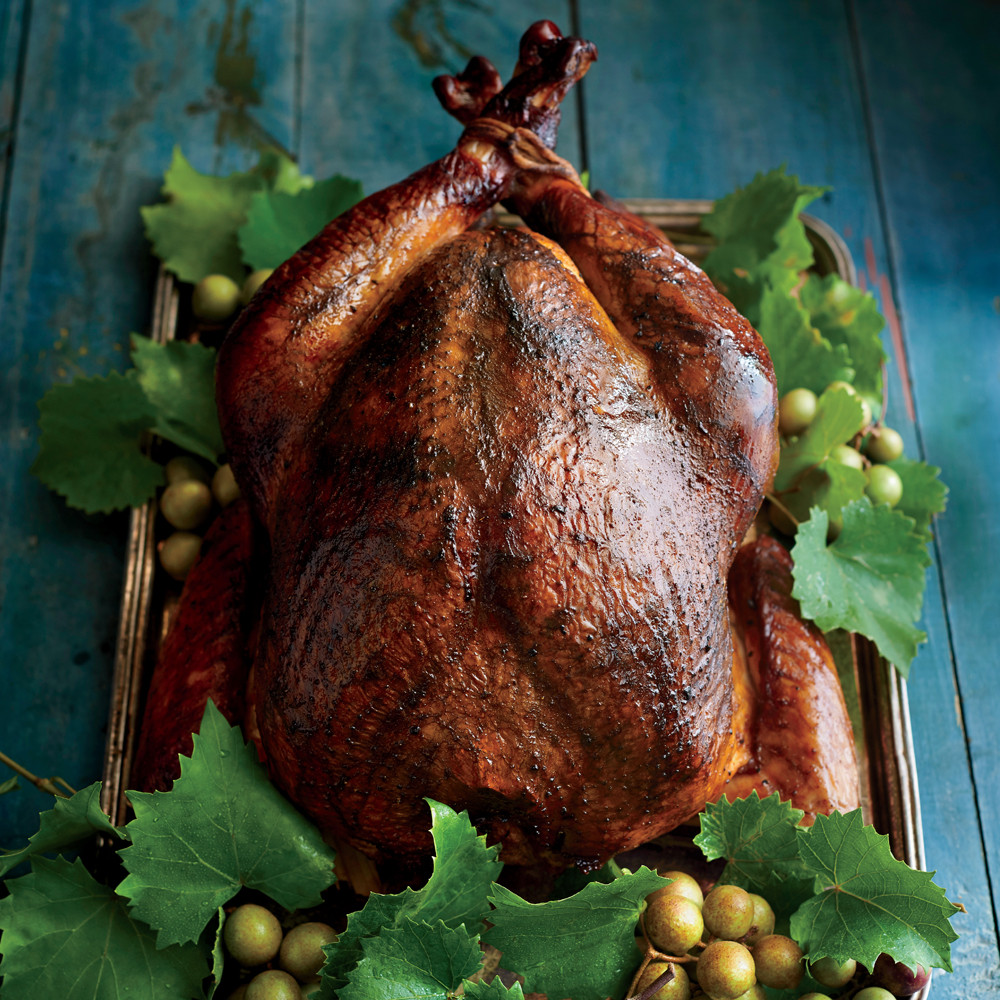 Smoked Thanksgiving Turkey Recipe
 Applewood Smoked Turkey Recipe