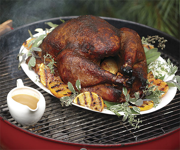 Smoked Thanksgiving Turkey Recipe
 Bacon Wrapped Smoked Turkey Recipe FineCooking