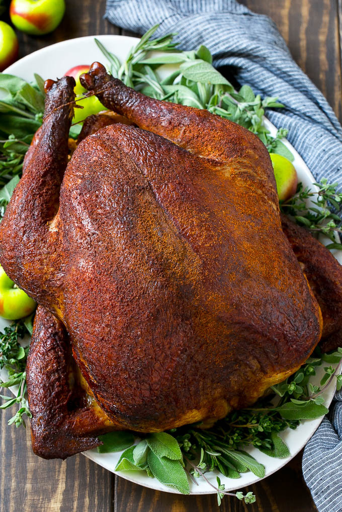 Smoked Turkey For Thanksgiving
 Smoked Turkey Recipe Dinner at the Zoo