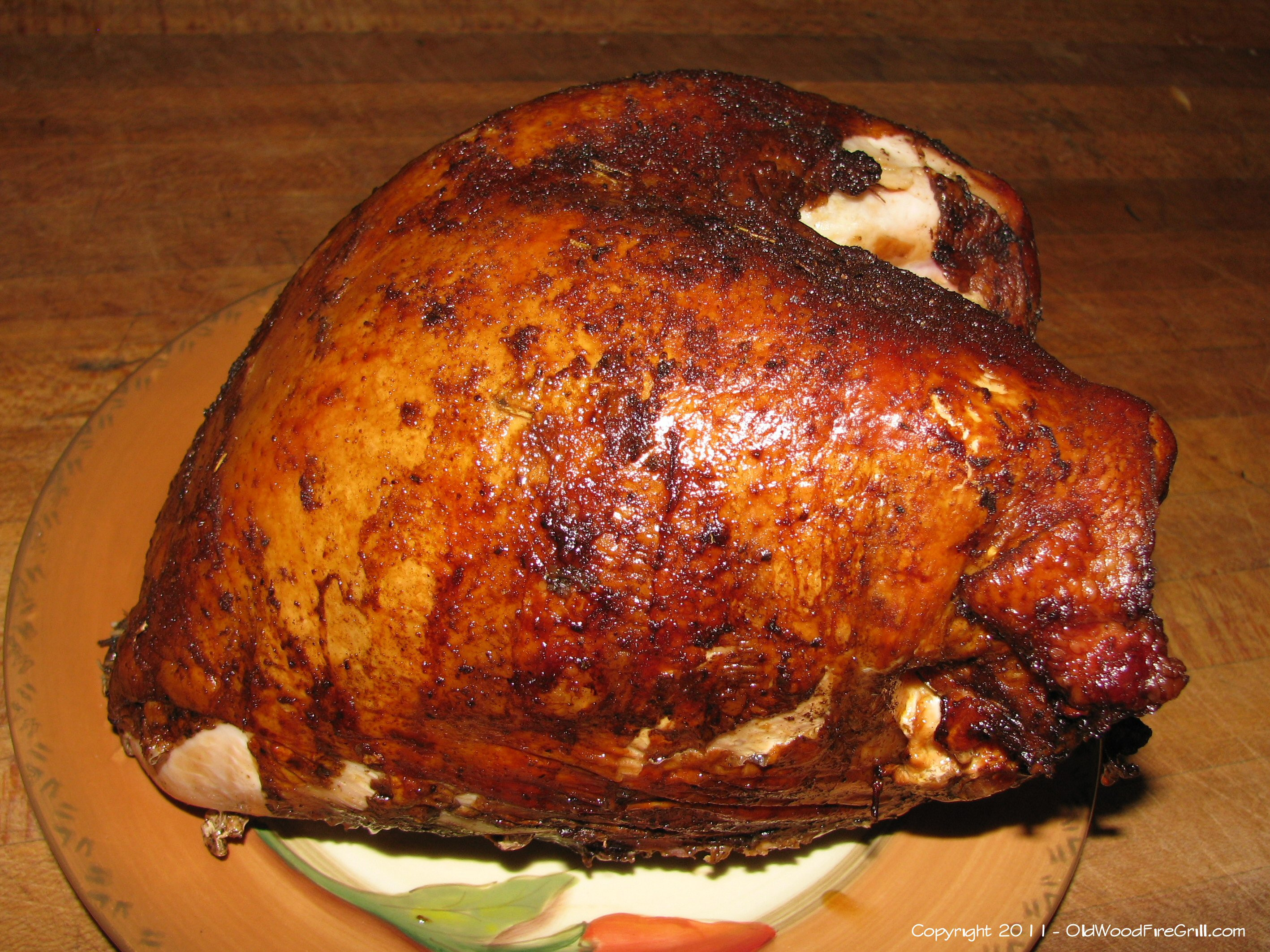Smoked Turkey For Thanksgiving
 Herb Rubbed Smoked Turkey Breast with Jalapeno Butter